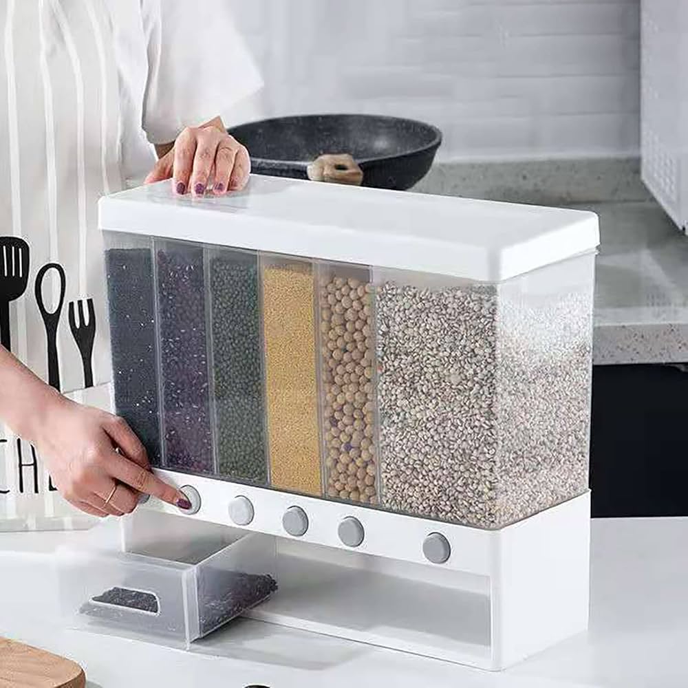 Kitchen Storage Rice Box Dispenser – 10 KG Capacity